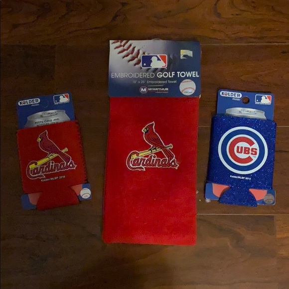 cubs golf towel
